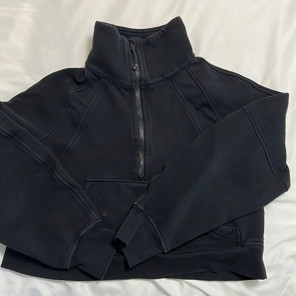 Lululemon Scuba Oversized Funnel Neck Half Zip